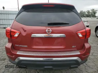2017 Nissan Pathfinder S with VIN 5N1DR2MN9HC601356, listed as a Copart auction lot 62327685 with 111,588 mi miles and Salvage title. Bid and sale history available at DreamBid. Image 6.