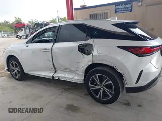 2023 Lexus RX with VIN 2T2BAMBA2PC005540, listed as a IAAI auction lot 41089893 with 27,960 mi miles. Bid and sale history available at carsss.com. Image 14.