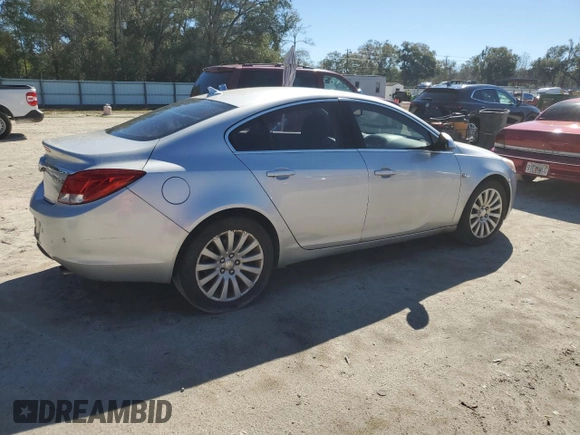 2011 Buick Regal with VIN 2G4GW5EV8B9190715, listed as a Copart auction lot 45651395 with 157,996 mi miles and Clean Title. Bid and sale history available at DreamBid. Image 3.