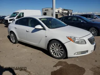 2011 Buick Regal CXL Turbo TO1 with VIN W04GV5EV1B1119278, listed as a Copart auction lot 77210764 with 177,516 mi miles and Salvage Title. Bid and sale history available at carsss.com. Image 4.