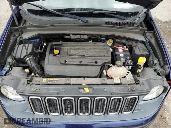 2016 Jeep Renegade Latitude with VIN ZACCJABW7GPE20005, listed as a Copart auction lot 88877675 with 53,091 mi miles and Salvage Title. Bid and sale history available at DreamBid. Image 12.
