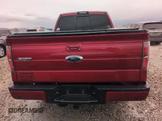 2014 Ford F-150 XL with VIN 1FTFW1ET1EKF08104, listed as a Copart auction lot 43540235 with 206,253 mi miles and Salvage Title. Bid and sale history available at carsss.com. Image 6.