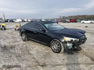 2014 Kia Cadenza Premium with VIN KNALN4D70E5152624, listed as a Copart auction lot 45667074 with 59,301 mi miles and Salvage Title. Bid and sale history available at carsss.com. Image 10.