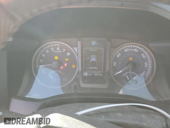 2021 Toyota Tacoma SR z VIN 3TMCZ5AN4MM396608, wystawiony jako Copart lot #46783375 z przebiegiem 70 773 mil mil oraz Szkoda całkowita • Salvage title. Historia ofert i sprzedaży dostępna na DreamBid. Obrazek 9.