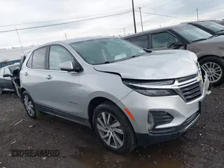2022 Chevrolet Equinox LT with VIN 3GNAXUEV7NL252163, listed as a IAAI auction lot 42577229 with 54,822 mi miles and . Bid and sale history available at DreamBid. Image 1.