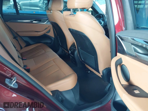 2024 BMW X4 M40i with VIN 5UX43DT0XR9U23493, listed as a IAAI auction lot 41444996 with 10,619 mi miles. Bid and sale history available at carsss.com. Image 8.