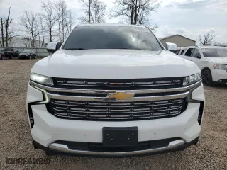 2023 Chevrolet Tahoe Premier with VIN 1GNSKSKD0PR217513, listed as a Copart auction lot 54702845 with 55,424 mi miles and Salvage Title. Bid and sale history available at carsss.com. Image 5.