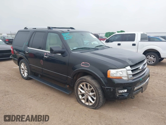 2015 Ford Expedition Limited z VIN 1FMJU2AT9FEF18919, wystawiony jako IAAI lot #42628284 z przebiegiem 181 356 mil mil oraz . Historia ofert i sprzedaży dostępna na DreamBid. Obrazek 1.