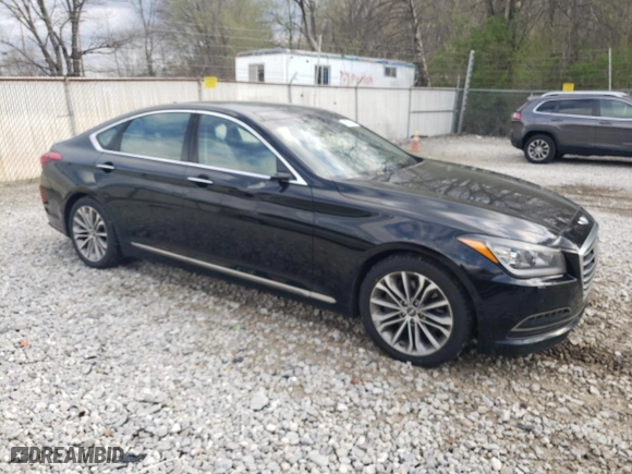 2015 Hyundai Genesis 3.8L with VIN KMHGN4JE3FU021729, listed as a Copart auction lot 54375815 with 185,613 mi miles and Clean Title. Bid and sale history available at carsss.com. Image 4.