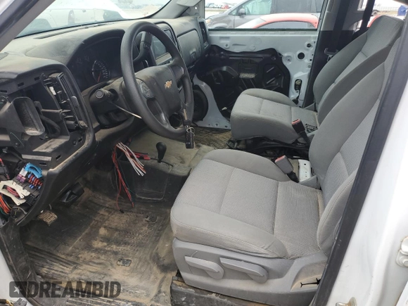 2018 Chevrolet Silverado 1500 Work Truck with VIN 3GCUKNEC1JG476377, listed as a Copart auction lot 45857705 with 0 mi miles and Clean Title. Bid and sale history available at carsss.com. Image 7.