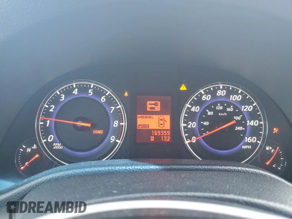 2009 Infiniti G37 Sport with VIN JNKCV64E49M604629, listed as a Copart auction lot 49499475 with 169,359 mi miles and Salvage Title. Bid and sale history available at DreamBid. Image 9.