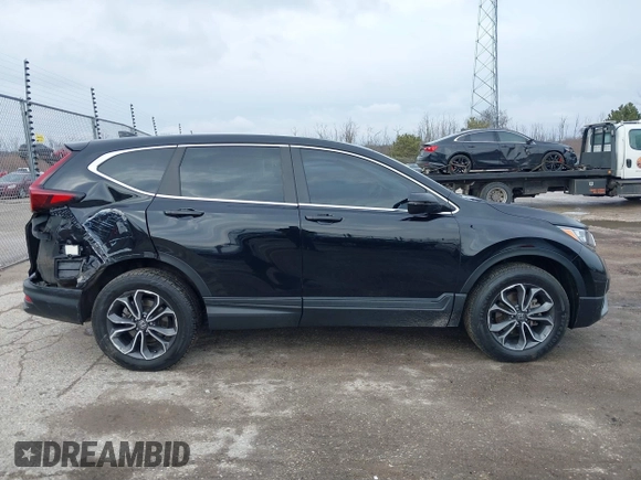 2021 Honda CR-V EX-L with VIN 5J6RW2H84ML019077, listed as a IAAI auction lot 41686142 with 61,276 mi miles. Bid and sale history available at carsss.com. Image 14.