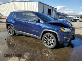 2021 Jeep Compass 80th Anniversary z VIN 3C4NJCEB4MT531712, wystawiony jako Copart lot #78166824 z przebiegiem 58 837 mil mil oraz Nie do naprawy • Non repairable. Historia ofert i sprzedaży dostępna na DreamBid. Obrazek 4.