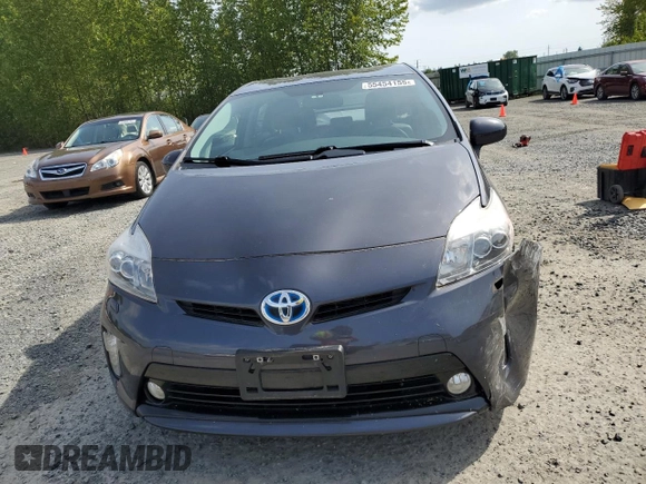 2014 Toyota Prius Four with VIN JTDKN3DU6E1743871, listed as a Copart auction lot 55454155 with 96,283 mi miles and Salvage Title. Bid and sale history available at DreamBid. Image 5.
