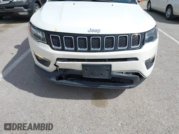 2021 Jeep Compass Latitude with VIN 3C4NJCBB7MT580777, listed as a IAAI auction lot 41813784 with 41,326 mi miles and . Bid and sale history available at DreamBid. Image 6.