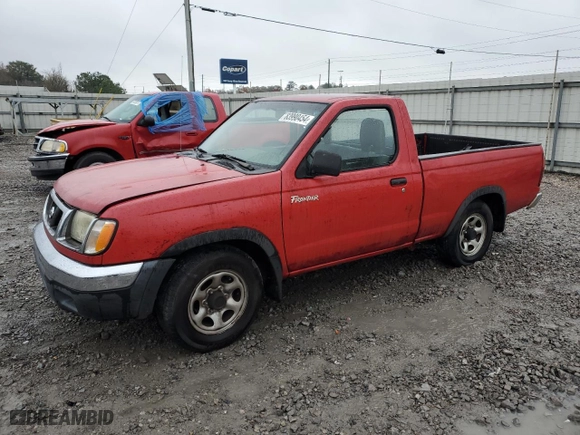 2000 Nissan Frontier 2WD XE with VIN 1N6DD21S8YC338304, listed as a Copart auction lot 83990454 with 184,467 mi miles and Salvage Title. Bid and sale history available at carsss.com. Image 1.