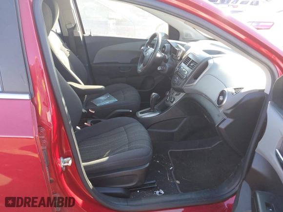 2014 Chevrolet Sonic LT with VIN 1G1JC6SH6E4215294, listed as a IAAI auction lot 41282441 with 107,583 mi miles. Bid and sale history available at carsss.com. Image 4.
