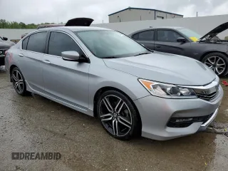 2016 Honda Accord Sport z VIN 1HGCR2F50GA165666, wystawiony jako Copart lot #55436655 z przebiegiem 167 961 mil mil oraz Nie do naprawy • Non repairable. Historia ofert i sprzedaży dostępna na DreamBid. Obrazek 4.