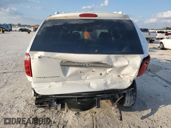2002 Chrysler Town & Country Limited with VIN 2C8GP64L12R571490, listed as a Copart auction lot 43608465 with 158,236 mi miles and Salvage Title. Bid and sale history available at carsss.com. Image 6.
