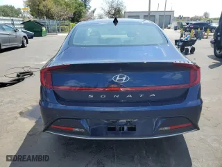 2021 Hyundai Sonata SE with VIN 5NPEG4JA7MH091468, listed as a Copart auction lot 52283885 with 27,103 mi miles and Salvage Title. Bid and sale history available at carsss.com. Image 6.