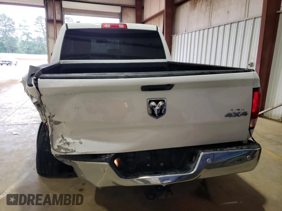 2016 Ram 1500 Tradesman with VIN 1C6RR7KT1GS400815, listed as a Copart auction lot 55263085 with 69,358 mi miles and Salvage title. Bid and sale history available at DreamBid. Image 6.