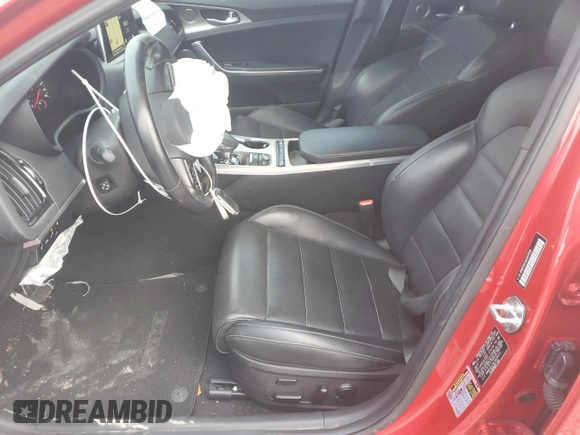 2020 Kia Stinger GT2 with VIN KNAE55LC6L6076511, listed as a Copart auction lot 41895725 with 62,808 mi miles and Salvage Title. Bid and sale history available at carsss.com. Image 7.