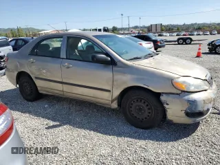 2007 Toyota Corolla CE with VIN 1NXBR32E17Z864384, listed as a Copart auction lot 52519385 with 204,778 mi miles and Salvage Title. Bid and sale history available at carsss.com. Image 4.