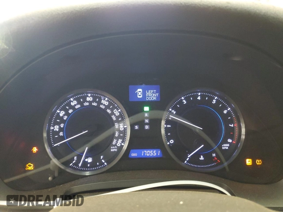 2011 Lexus IS 250 with VIN JTHBF5C28B5154249, listed as a Copart auction lot 48106415 with 170,551 mi miles and Salvage Title. Bid and sale history available at DreamBid. Image 9.