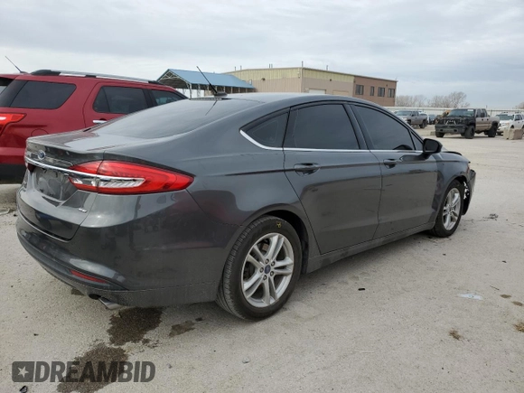 2018 Ford Fusion SE with VIN 3FA6P0H7XJR129538, listed as a Copart auction lot 50303455 with 126,514 mi miles and Salvage Title. Bid and sale history available at carsss.com. Image 3.