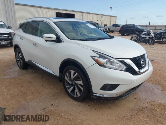 2018 Nissan Murano SV with VIN 5N1AZ2MG9JN167292, listed as a IAAI auction lot 42007243 with 141,191 mi miles and . Bid and sale history available at carsss.com. Image 1.
