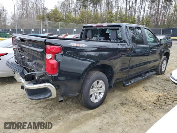 2021 Chevrolet Silverado 1500 LT z VIN 1GCUYDET1MZ201475, wystawiony jako Copart lot #44778935 z przebiegiem 55 109 mil mil oraz Szkoda całkowita • Salvage title. Historia ofert i sprzedaży dostępna na DreamBid. Obrazek 3.