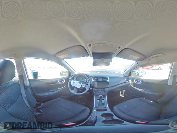 2019 Nissan Sentra SV with VIN 3N1AB7AP8KY413606, listed as a Copart auction lot 46512725 with 75,669 mi miles and Salvage Title. Bid and sale history available at DreamBid. Image 12.