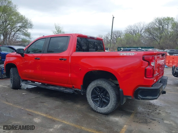 2019 Chevrolet Silverado 1500 LT Trail Boss with VIN 1GCPYFED0KZ385466, listed as a IAAI auction lot 41875935 with 94,762 mi miles. Bid and sale history available at carsss.com. Image 14.
