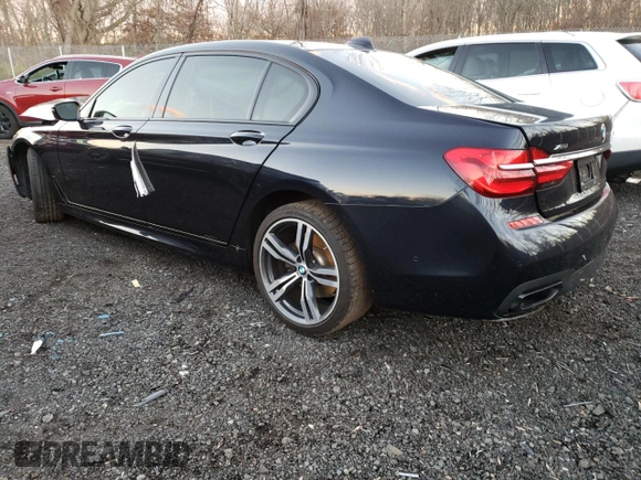 2016 BMW 7 Series 750i xDrive with VIN WBA7F2C53GG416736, listed as a Copart auction lot 69490682 with 62,148 mi miles. Bid and sale history available at carsss.com. Image 2.