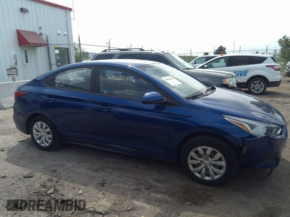 2018 Hyundai Accent SE with VIN 3KPC24A33JE025619, listed as a IAAI auction lot 36820288 with 58,358 mi miles and . Bid and sale history available at carsss.com. Image 13.