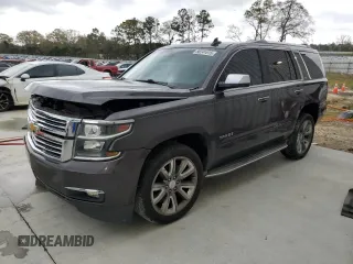 2016 Chevrolet Tahoe LTZ z VIN 1GNSCCKC6GR198086, wystawiony jako Copart lot #50241615 z przebiegiem 119 034 mil mil oraz Szkoda całkowita • Salvage title. Historia ofert i sprzedaży dostępna na DreamBid. Obrazek 1.