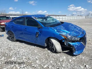 2024 Nissan Sentra SV with VIN 3N1AB8CV0RY375199, listed as a Copart auction lot 50253055 with 11,557 mi miles and Salvage Title. Bid and sale history available at DreamBid. Image 4.