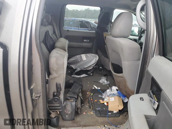 2005 Ford F-150 XLT z VIN 1FTRW12WX5FA87200, wystawiony jako Copart lot #55939875 z przebiegiem Nie podano mil oraz Szkoda całkowita • Salvage title. Historia ofert i sprzedaży dostępna na DreamBid. Obrazek 10.