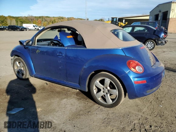 2007 Volkswagen Beetle with VIN 3VWSG31Y27M412239, listed as a Copart auction lot 75614604 with Not provided miles and Salvage title. Bid and sale history available at DreamBid. Image 2.