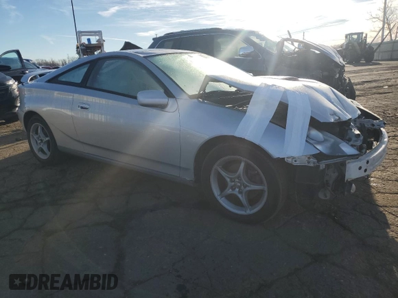 2001 Toyota Celica GTS with VIN JTDDY38T010043569, listed as a Copart auction lot 80438294 with 216,468 mi miles and Salvage Title. Bid and sale history available at carsss.com. Image 4.