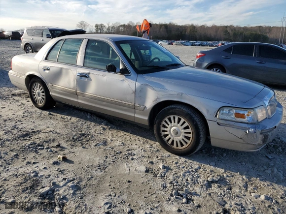 2007 Mercury Grand Marquis LS with VIN 2MEFM75W37X600431, listed as a Copart auction lot 89334455 with 114,880 mi miles and Salvage Title. Bid and sale history available at carsss.com. Image 4.