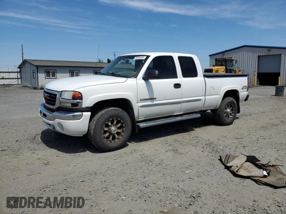2007 GMC Sierra 2500HD SLE z VIN 1GTHK29U57E189157, wystawiony jako Copart lot #59955495 z przebiegiem 151 392 mil mil oraz Szkoda całkowita • Salvage title. Historia ofert i sprzedaży dostępna na DreamBid. Obrazek 1.