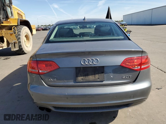 2012 Audi A4 Premium Plus with VIN WAUEFAFL8CN021033, listed as a Copart auction lot 56608105 with 146,261 mi miles and Clean title. Bid and sale history available at DreamBid. Image 6.