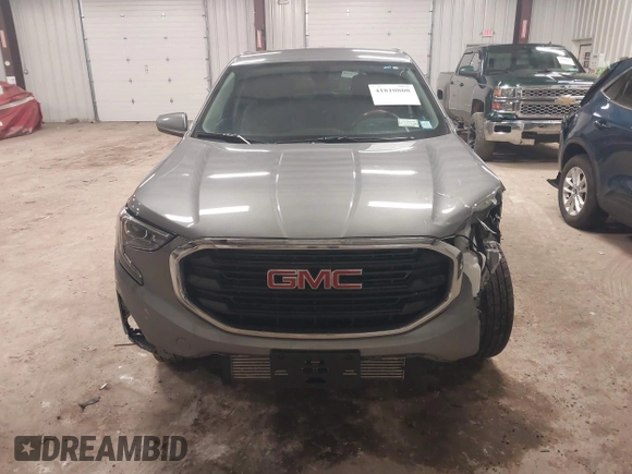 2021 GMC Terrain SLE with VIN 3GKALTEV2ML370414, listed as a IAAI auction lot 41810800 with 49,025 mi miles and . Bid and sale history available at carsss.com. Image 12.