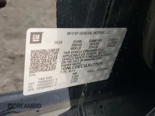 2020 Chevrolet Tahoe Commercial z VIN 1GNLCDEC1LR177579, wystawiony jako Copart lot #42612945 z przebiegiem 63 526 mil mil oraz Szkoda całkowita • Salvage title. Historia ofert i sprzedaży dostępna na DreamBid. Obrazek 16.