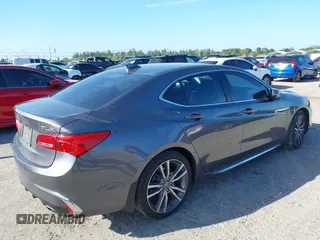 2020 Acura TLX w/Technology Pkg with VIN 19UUB2F45LA003302, listed as a IAAI auction lot 41738499 with 51,835 mi miles. Bid and sale history available at carsss.com. Image 4.