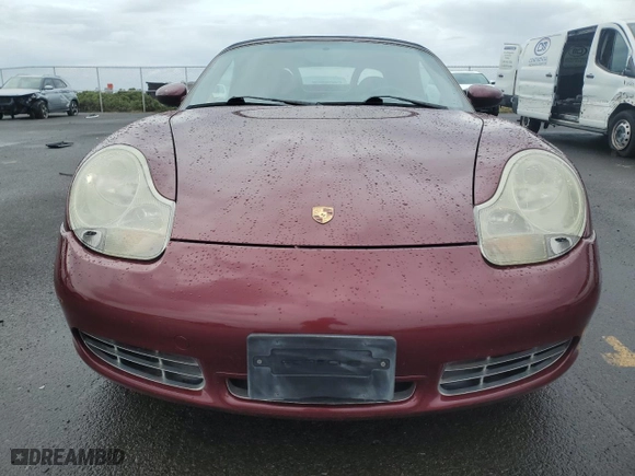 2000 Porsche Boxster S with VIN WP0CB2986YU663153, listed as a Copart auction lot 49165985 with 81,992 mi miles and Clean Title. Bid and sale history available at carsss.com. Image 5.
