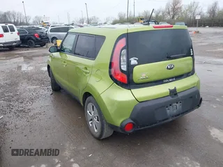 2015 Kia Soul with VIN KNDJN2A20F7750659, listed as a IAAI auction lot 42000673 with 83,657 mi miles and . Bid and sale history available at DreamBid. Image 3.