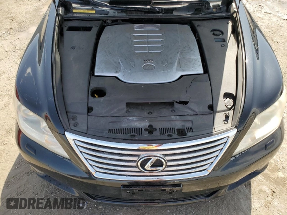 2010 Lexus LS 460 with VIN JTHBL5EF0A5094443, listed as a Copart auction lot 48040905 with 175,415 mi miles and Salvage Title. Bid and sale history available at carsss.com. Image 13.