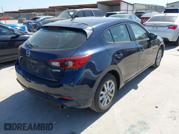 2017 Mazda 3 Sport with VIN 3MZBN1K77HM146234, listed as a IAAI auction lot 42035288 with 47,668 mi miles and . Bid and sale history available at DreamBid. Image 4.